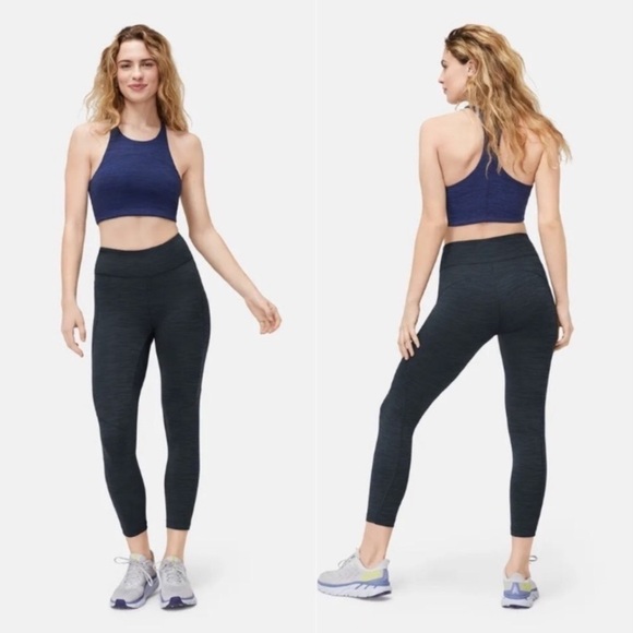 Outdoor Voices Move 3/4 Teach Sweat Leggings in Night - Picture 1 of 9